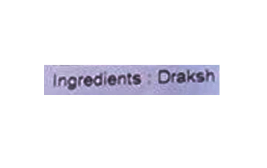 Go Earth Organic Raisin    Pack  500 grams